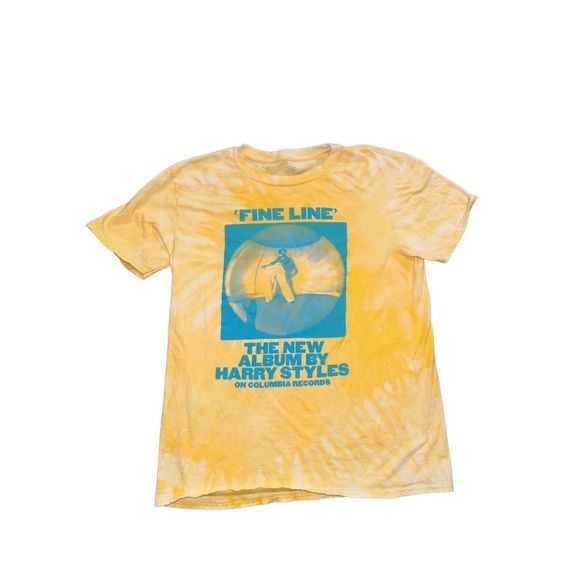Harry Styles Fine Line Album Bleached Tee - Picture 1 of 4